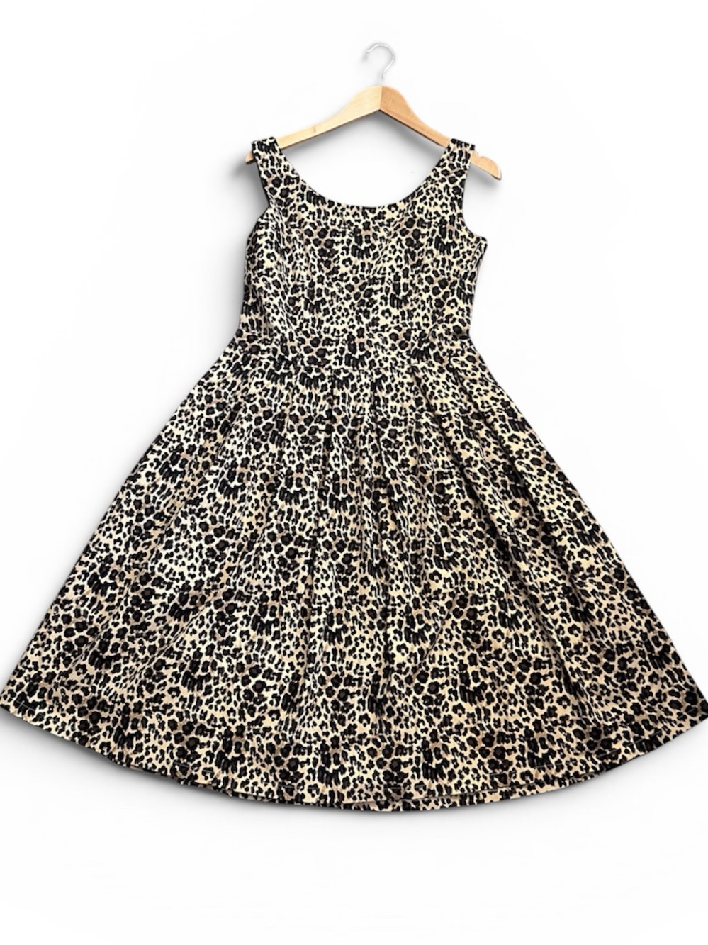 NEW Lindy Bop Animal Print Dress Flare US XL NWT
